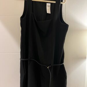 Abercrombie Black Sleeveless Mini Dress NWT